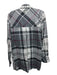 Barbour Size S Gray, White, Red Cotton Long Sleeve Tartan Plaid Tunic Top Gray, White, Red / S
