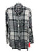 Barbour Size S Gray, White, Red Cotton Long Sleeve Tartan Plaid Tunic Top Gray, White, Red / S