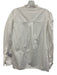 Diane Von Furstenberg Size 8 White Cotton Long Sleeve Pintuck Buttons Blouse Top White / 8