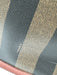 Fendi Beige, Black, Brown Leather & Canvas Stripe Zip Top shoulder strap Bag Beige, Black, Brown / S