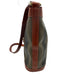Fendi Beige, Black, Brown Leather & Canvas Stripe Zip Top shoulder strap Bag Beige, Black, Brown / S