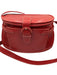 Gucci Red Leather Magnetic  Flap Gold Hardware Buckle Detail shoulder strap Bag Red / S