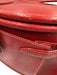 Gucci Red Leather Magnetic  Flap Gold Hardware Buckle Detail shoulder strap Bag Red / S
