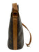 Louis Vuitton Brown & light brown Canvas & Leather Zip Top LV Monogram Bag Brown & light brown / S