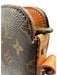 Louis Vuitton Brown & light brown Canvas & Leather Zip Top LV Monogram Bag Brown & light brown / S