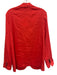 Theory Size 6 Orange Linen & Viscose Long Sleeve Blazer 2 Button Jacket Orange / 6