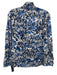 Lilly Pulitzer Size L Blue, Navy, White Cotton & Modal 1/4 Zip Athletic Jacket Blue, Navy, White / L