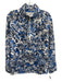 Lilly Pulitzer Size L Blue, Navy, White Cotton & Modal 1/4 Zip Athletic Jacket Blue, Navy, White / L