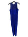 Tadashi Shoji Size 10 Royal Blue Cotton Blend Sleeveless Round Neck Lined Gown Royal Blue / 10