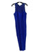 Tadashi Shoji Size 10 Royal Blue Cotton Blend Sleeveless Round Neck Lined Gown Royal Blue / 10