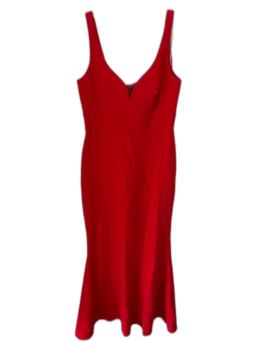 JILL Jill Stuart Size S / 6 Red Acetate & Polyester Sleeveless Sweetheart Gown Red / S / 6