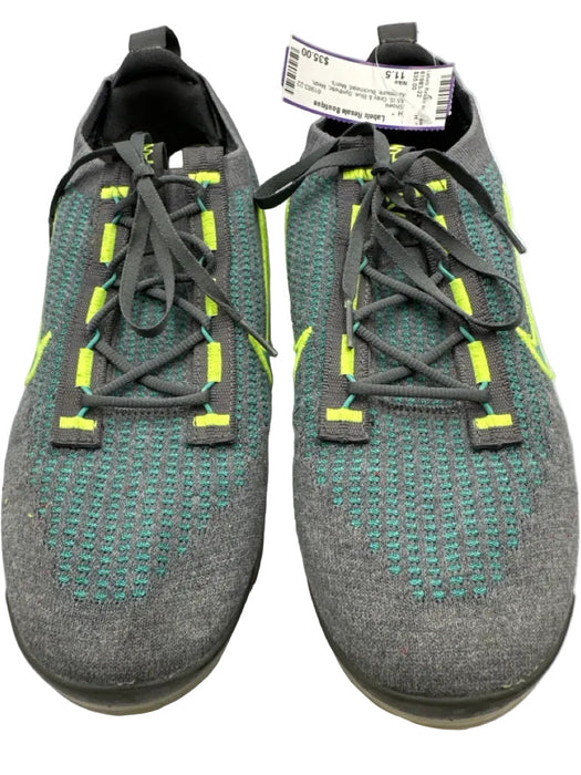 Nike Shoe Size 11.5 AS IS Gray & Blue Synthetic Mesh Athleisure Men's Shoes