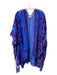 Free People Size One Size Blue & Purple Polyamide Blend Open Front Kimono Blue & Purple / One Size