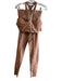 Jonathan Simkhai Size Small Light Brown Nylon Blend corset detail Pants Set Light Brown / Small