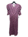 Isabel Etoile Marant Size 36 Purple, Pink & Mutli Cotton Blend Floral Dress Purple, Pink & Mutli / 36