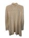 Cortland Park Size XL Tan Cashmere Open Front Long Sleeve Cardigan Tan / XL