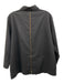 Hinson Wu Size M Black Cotton Blend Button Front Long Sleeve Top Black / M