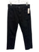 Mother Size 30 Black Cotton Blend Button Fly High Waist Jeans Black / 30