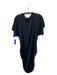 Carmen Marc Valvo Size M/L Black Nylon Blend Sleeveless Cowl Neck swimwear Black / M/L