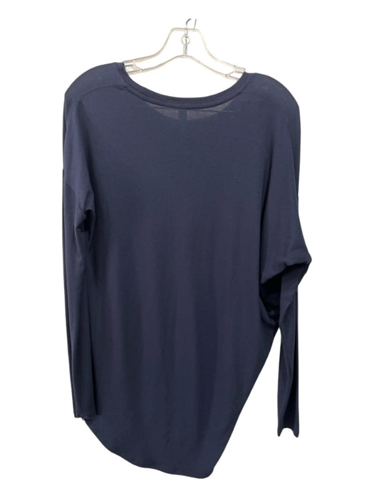 Athleta Size XS Navy Modal Blend Long Sleeve Athletic Top Navy / XS