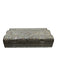 Judith Leiber Silver Rhinestone Push Clasp Bedazzled Clutch Shoulder Bag Silver / Mini