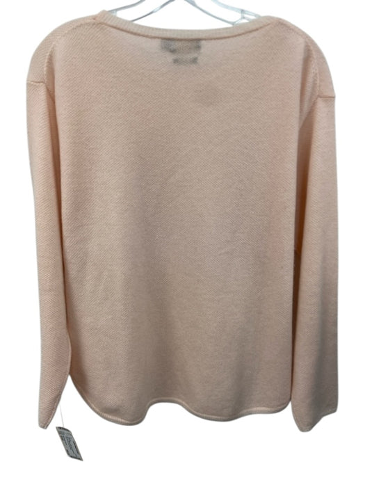 Polo Ralph Lauren Size Small Coral Pink Cashmere Long Sleeve Knit Sweater Coral Pink / Small