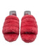 Ugg Shoe Size 9 Pink shearling open toe Logo Slingback Slipper Sandals Pink / 9