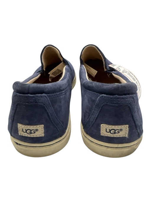 Ugg Shoe Size 9 Blue & Cream Suede Stretch Panel Slip On Sneakers Blue & Cream / 9