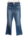 L'agence Size 28 Light Denim Cotton Blend 5 Pocket Zip Fly Mid Rise Jeans Light Denim / 28