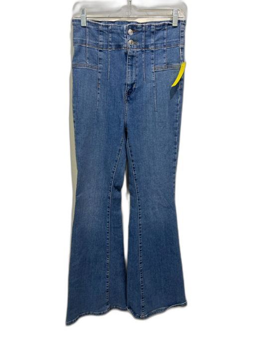 We The Free Size 28 Medium Wash Cotton & Polyester Zip Fly High Rise Jeans Medium Wash / 28