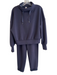 Spanx Size XS Black Modal Blend Elastic Drawstring Jogger Cuffed Pant Set Black / XS