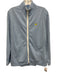 Magnolia Lane Size S Blue Cotton & Modal Zip Up Collar Jacket Blue / S