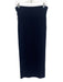Sacai Size 3 Navy Wool Knit Maxi silver hardware Back Slit Skirt Navy / 3