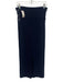 Sacai Size 3 Navy Wool Knit Maxi silver hardware Back Slit Skirt Navy / 3