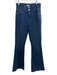 Frame Size 29 Dark Wash Cotton Blend Zip Fly High Waisted Flare Jeans Dark Wash / 29