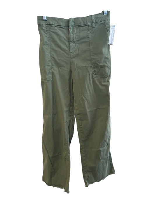 Frank & Eileen Size 12 Green Cotton Blend High Rise Zip Fly 4 Pocket Pants Green / 12