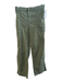 Frank & Eileen Size 12 Green Cotton Blend High Rise Zip Fly 4 Pocket Pants Green / 12