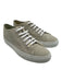 Woman by Common Projects Shoe Size 40 Taupe Gray Suede Lace Up Low Top Sneakers Taupe Gray / 40