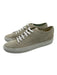 Woman by Common Projects Shoe Size 40 Taupe Gray Suede Lace Up Low Top Sneakers Taupe Gray / 40