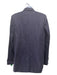 Victoria Victoria Beckham Size 6 Dark Blue Cotton Blend Denim Blazer Jacket Dark Blue / 6