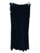 Ralph Lauren Size 6 Navy Blue Rayon Velvet Circle Button & Hook Closure Skirt Navy Blue / 6