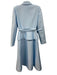 Self-Portrait Size 6 Light Blue Polyester Long Sleeve Blazer Shoulder Pads Dress Light Blue / 6