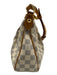 Louis Vuitton cream, blue & brown Coated Canvas & Leather Damier Azur Bag cream, blue & brown / PM