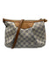 Louis Vuitton cream, blue & brown Coated Canvas & Leather Damier Azur Bag cream, blue & brown / PM
