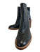 Marc Fisher Shoe Size 7.5 Black Leather Upper Side Zip Round Almond Toe Boots Black / 7.5