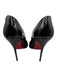Christian Louboutin Shoe Size 38 Black Leather Upper Patent Stiletto Heel Pumps Black / 38