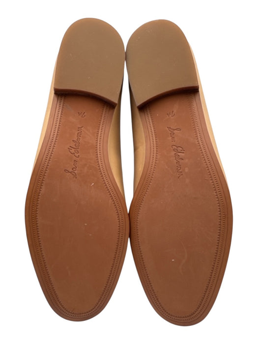 Sam Edelman Shoe Size 7.5 Beige Leather Upper Logo Detail Horsebit Flat Loafers Beige / 7.5
