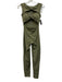 Revyve Size S Sage green Nylon Blend Sleeveless Cutout Twist Detail Jumpsuit Sage green / S