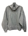 Alo Size Est S Light Gray Missing Fabric Tag Heathered High Neck Sweater Light Gray / Est S