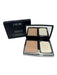 Dior Black & Silver Foundation Compact Makeup Cosmetic Black & Silver